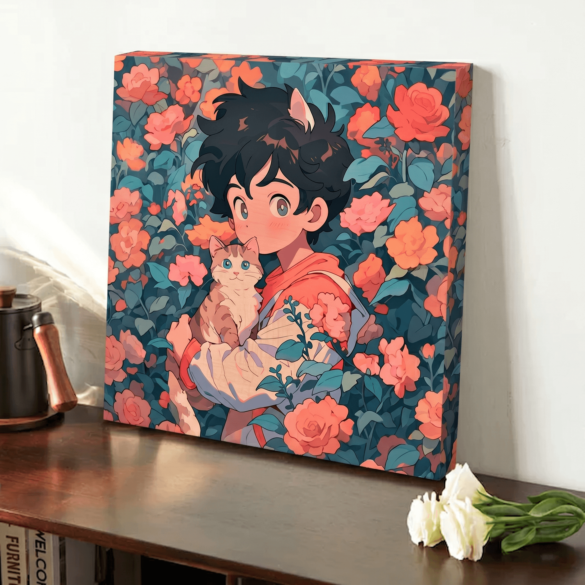 60×60cm wood panel print